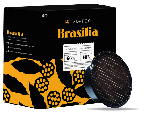 40 Capsule Koffea Brasilia Compatibili A Modo Mio €10,00