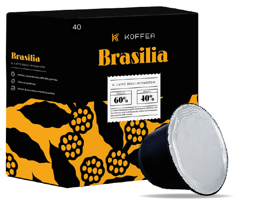 40 Capsule Koffea Brasilia Compatibili Nespresso €10,00